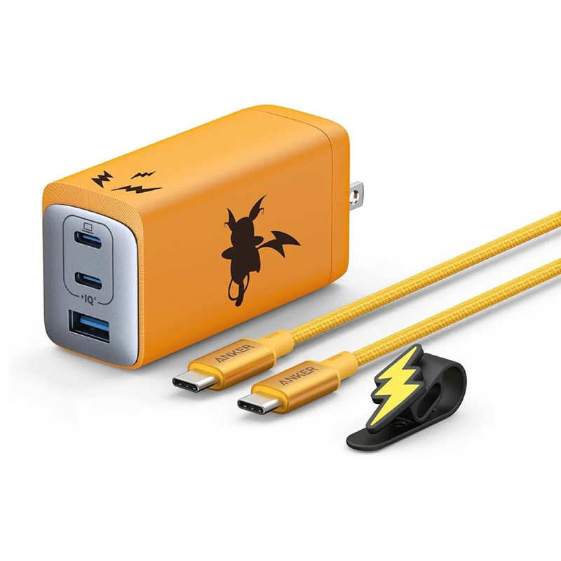 Anker Pokemon Raichu Edition 120W Charger - JPN - شاحن بوكيمون